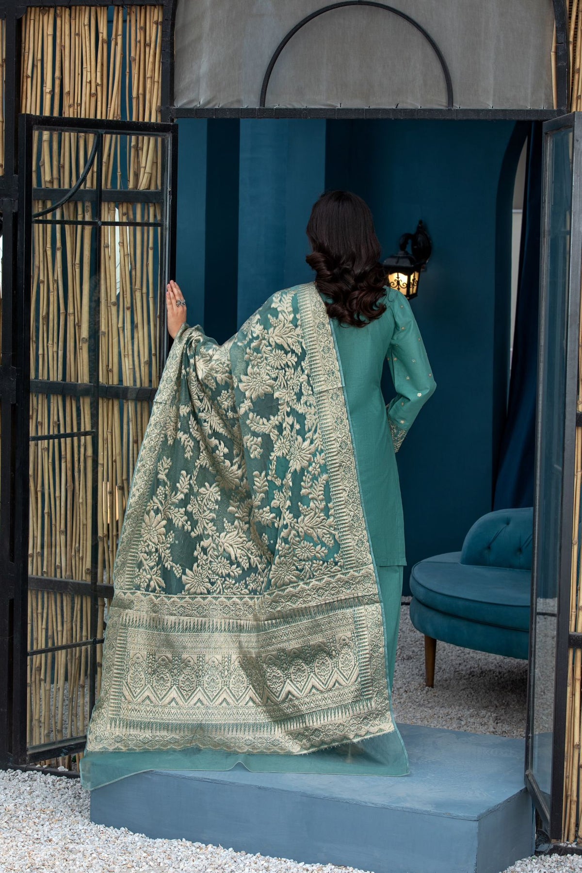 Heera’s Eid 2024 - Sea Green