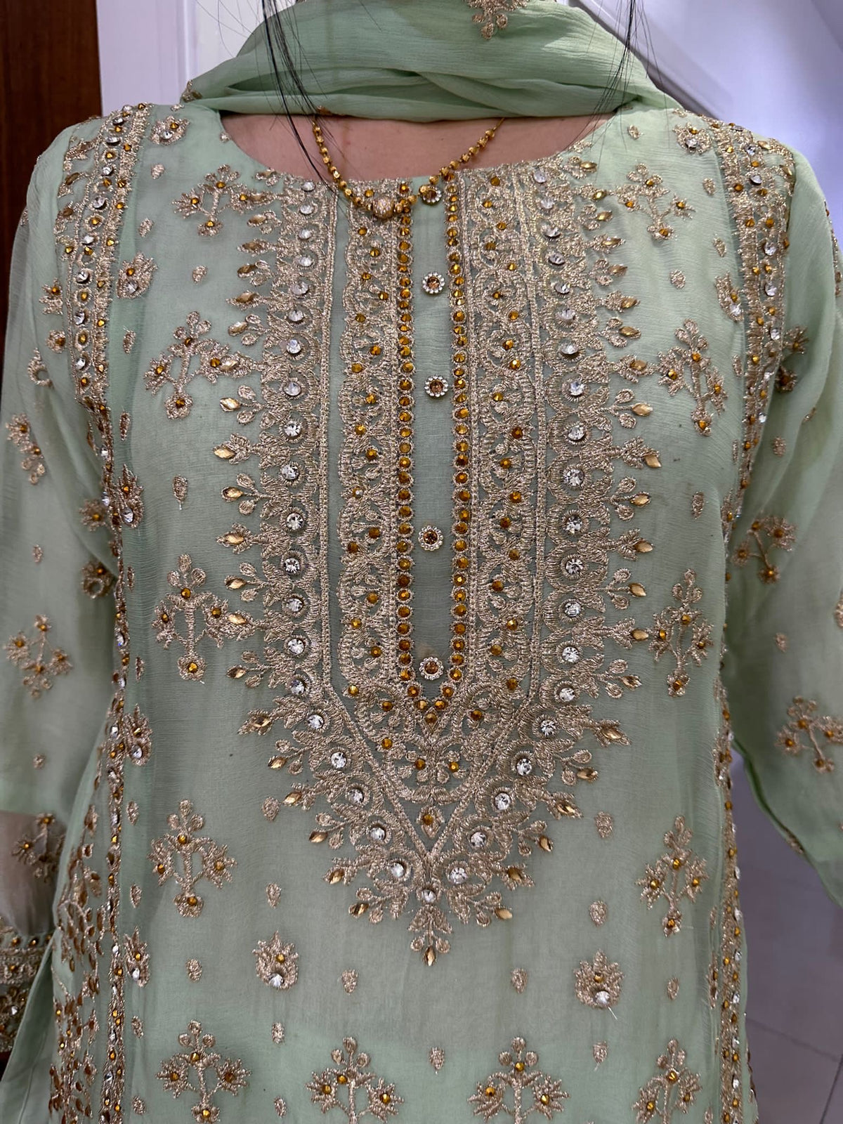Sabah 3pc Mother & Daughter Gharara