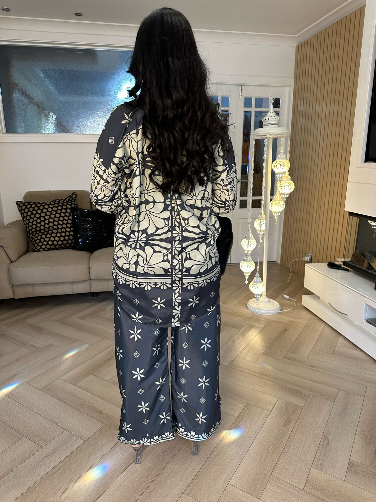 Designer By Ally’s Silk 2pc Co-Ord D1-C