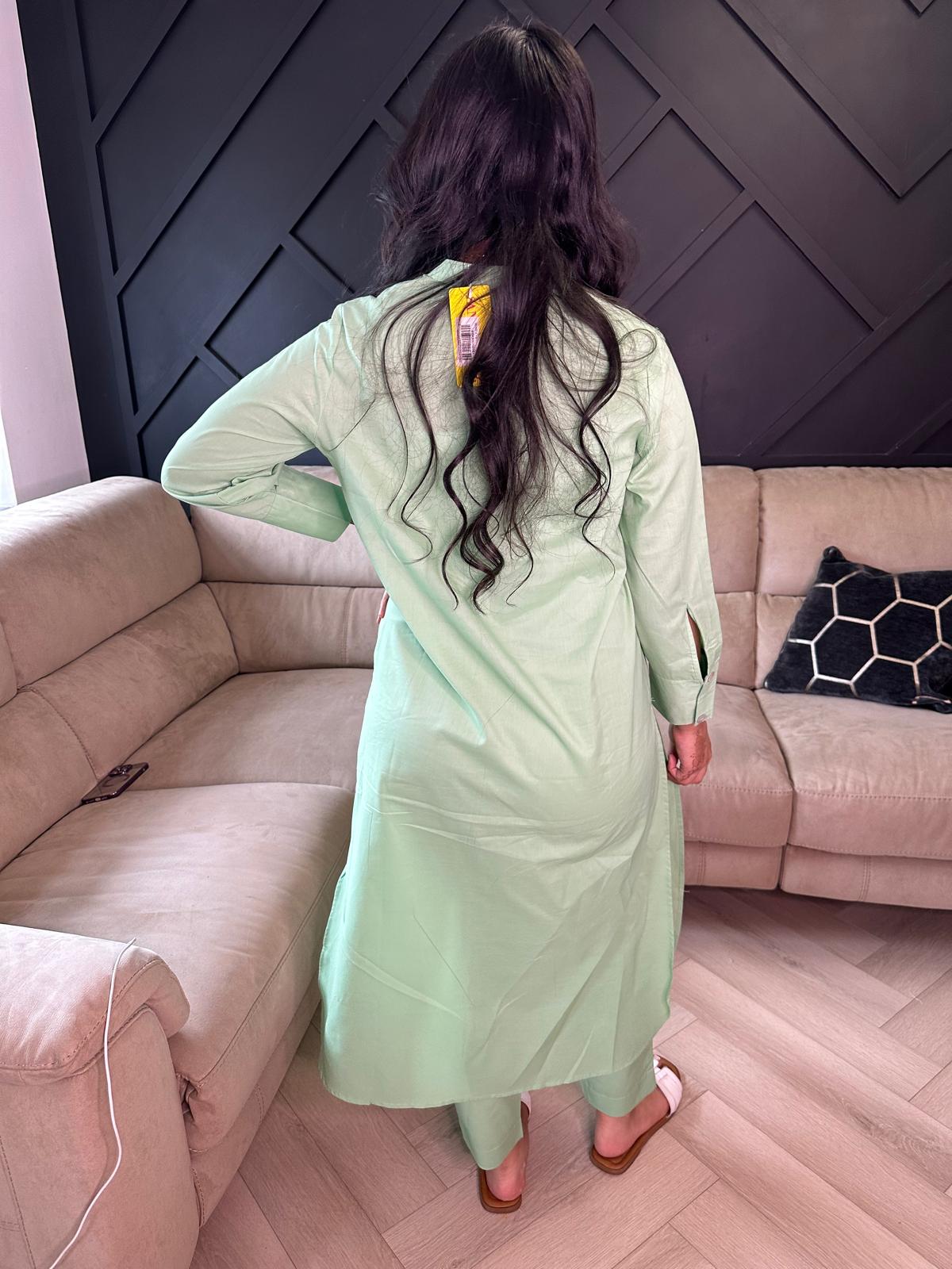 Sana Safinaz Co-ord - Mint