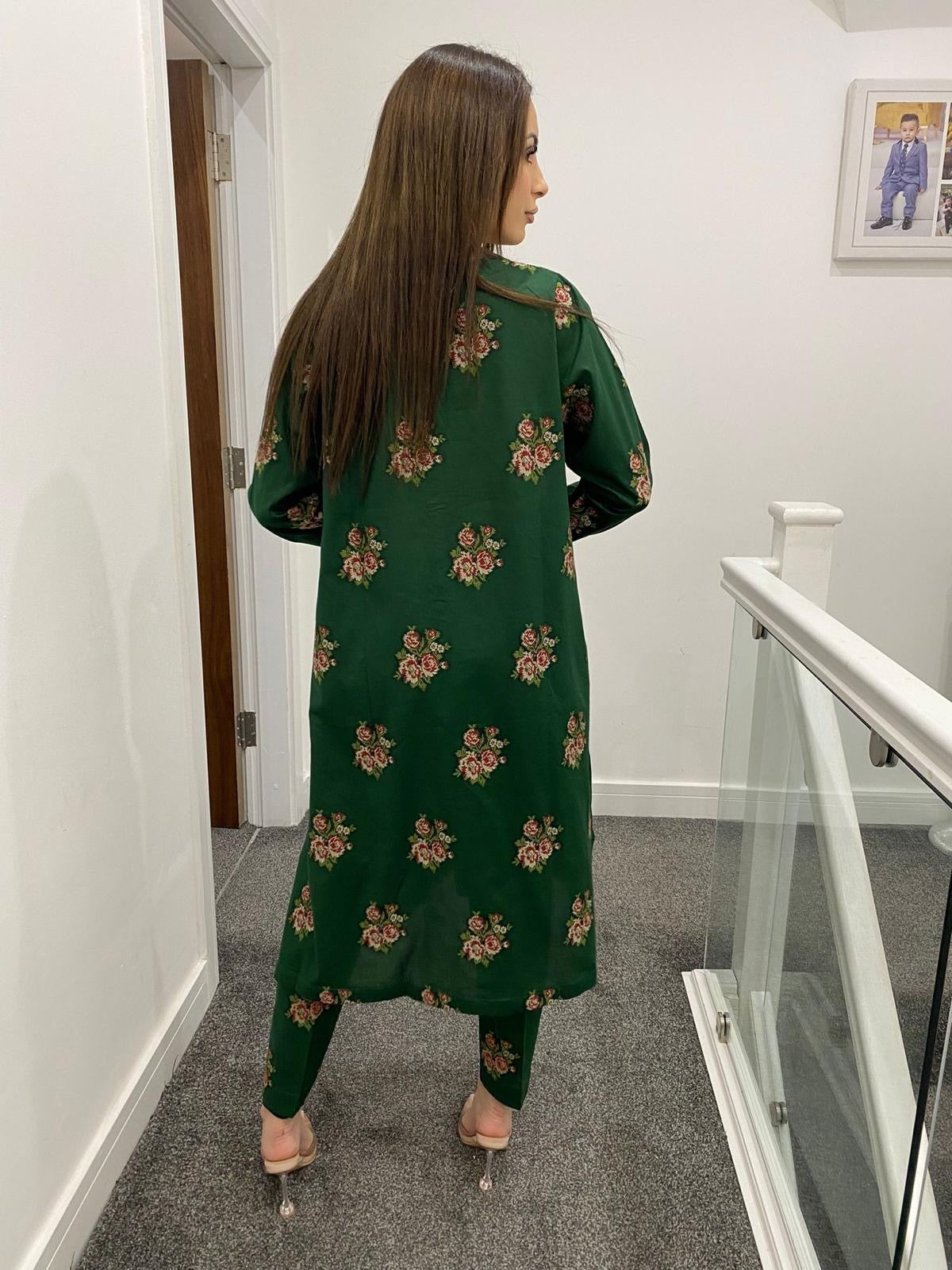 Designer By Khaadi co-ord-Emerald U5-A4