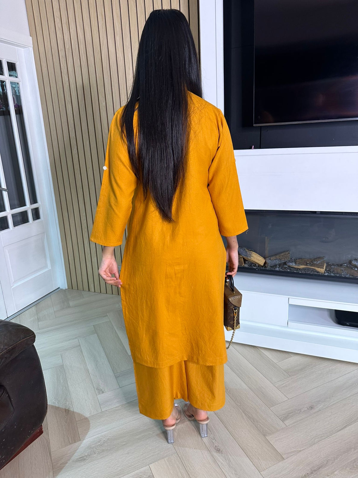 Mehak Co-ord - Mustard