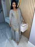 Sabah 3pc Mother & Daughter Gharara U3-F3