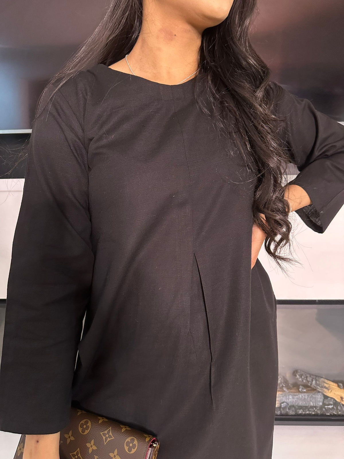 Zee Khaddar Co-ord - Black D2-C3