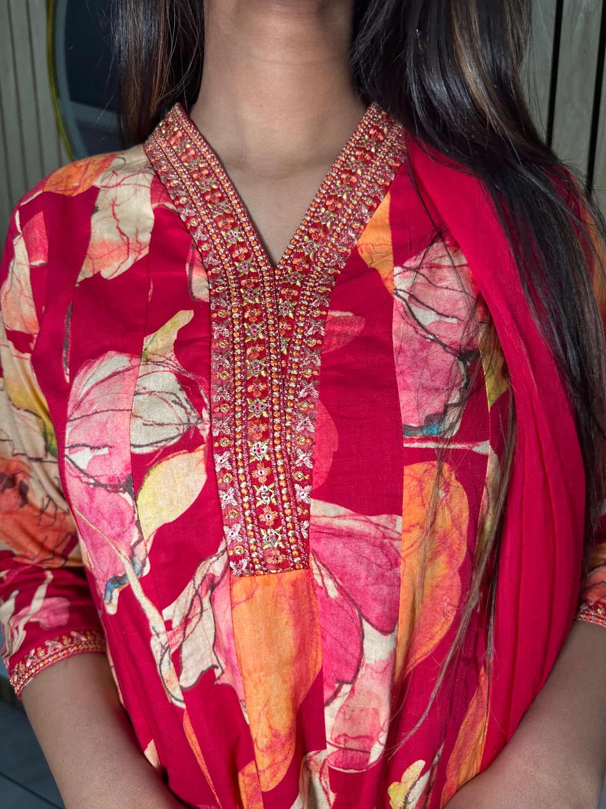 Rana 3pc Indian Cotton Frock