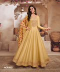 Madina 2pc Indian Silk Dress with Banarsi dupata - 54”length - U2-E3