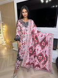 Designer By Rangz Floral 3pc Khaddar D2-G4