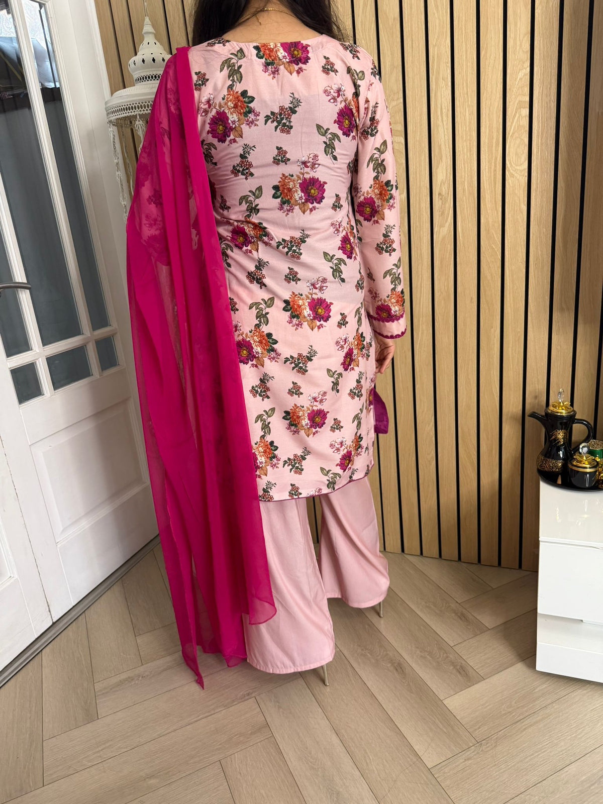 Nuha 3pc Floral Printed Suit