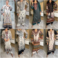 Helan 2pc Long Length Kaftaan With Trouser