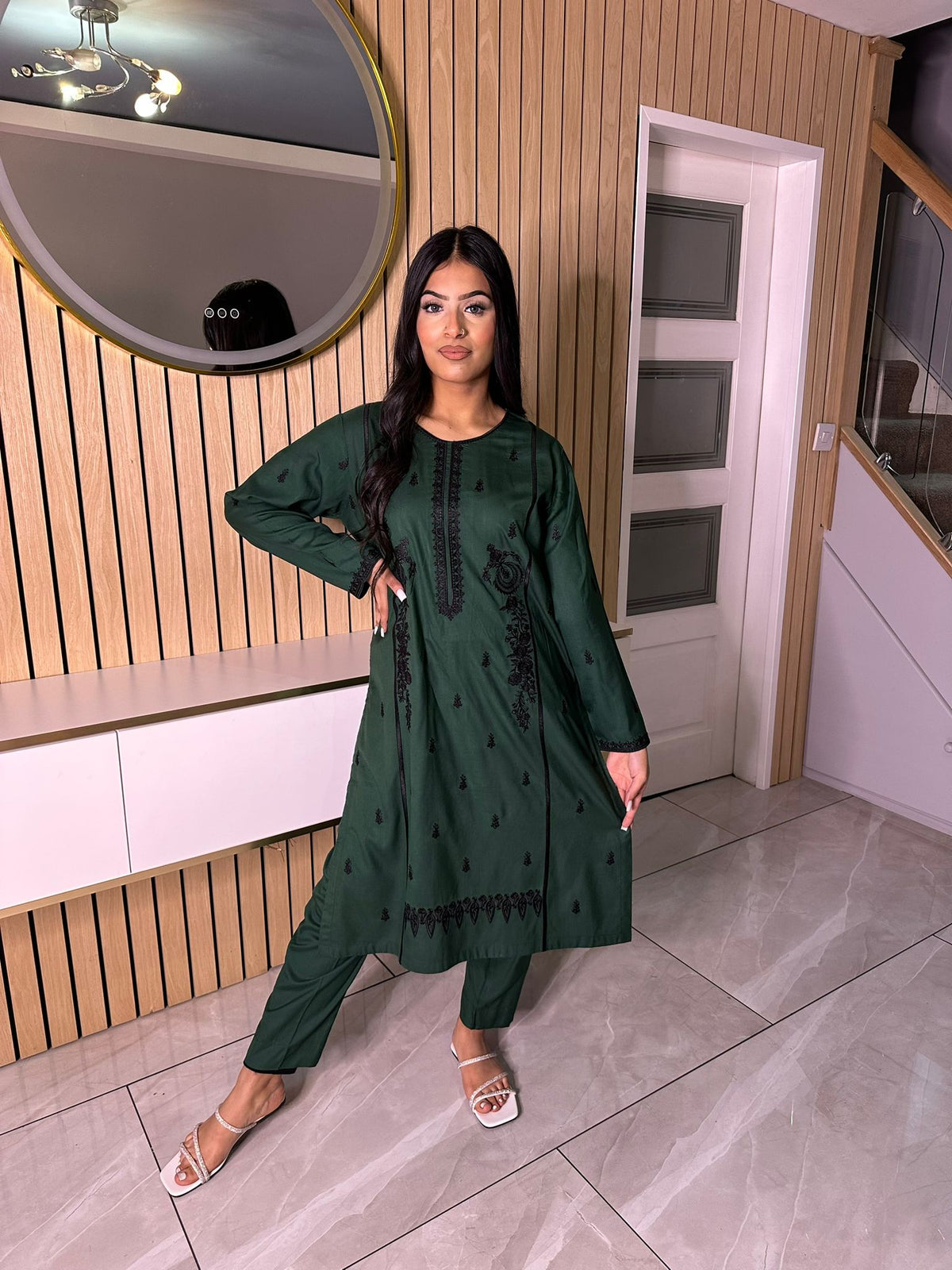 Celina 2 Piece - Green U5-A6