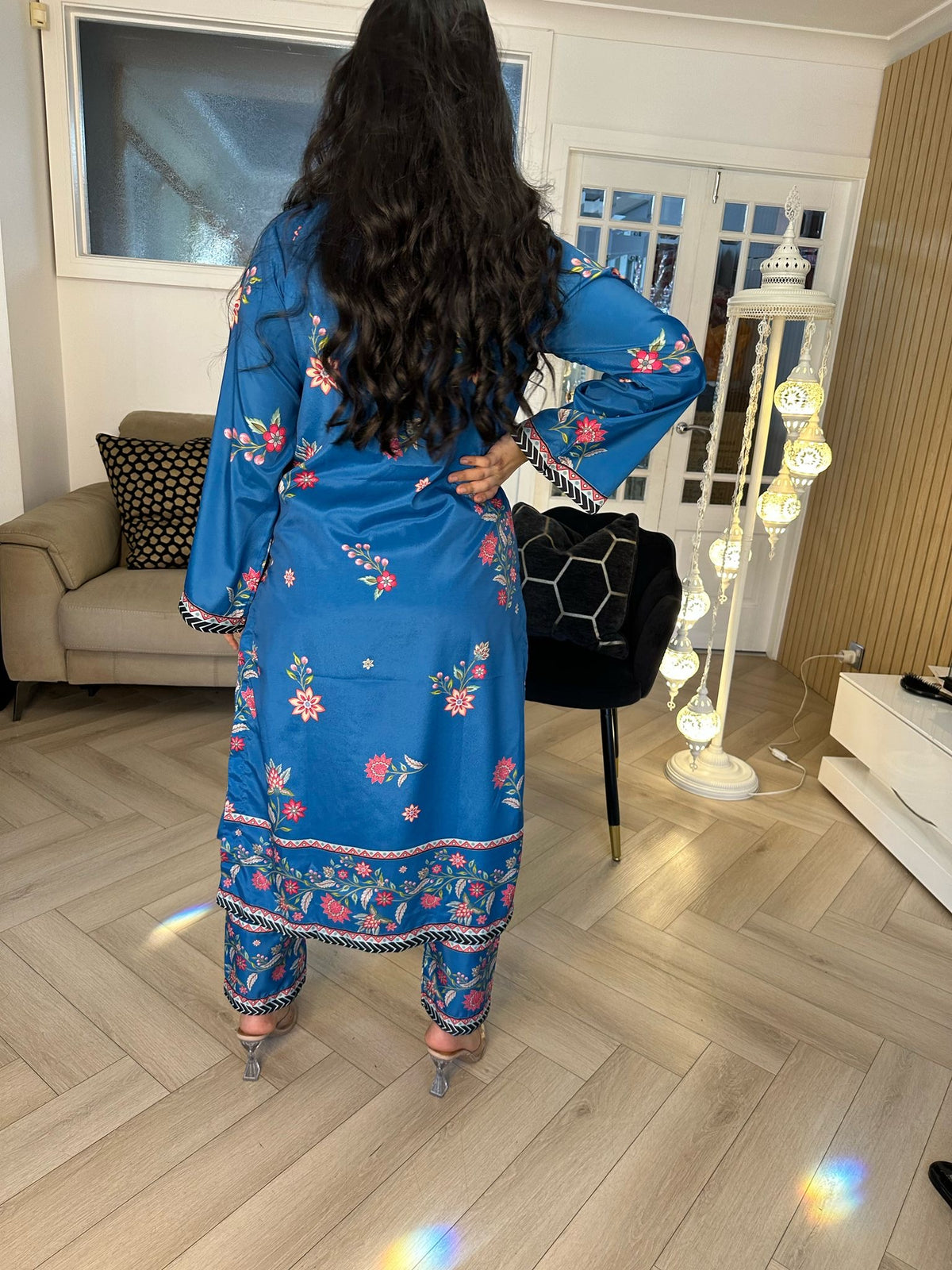 Designer By Ally’s Silk 2pc Co-Ord D1-C