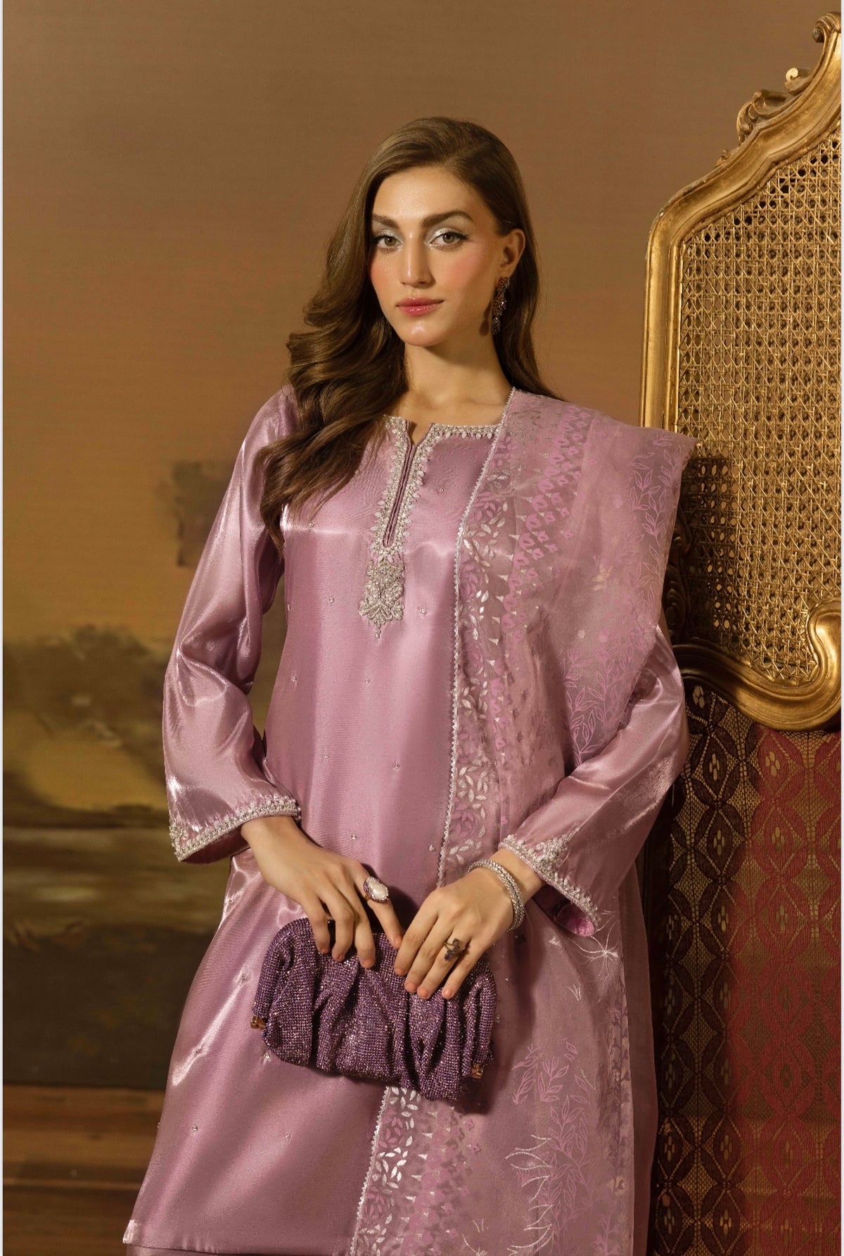 Designer By Ally’s 3pc Luxury Silk U3-E5