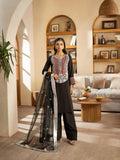 Pari Luxury 3pc Raw Silk Suits with Embroidered Scarf U4-B3
