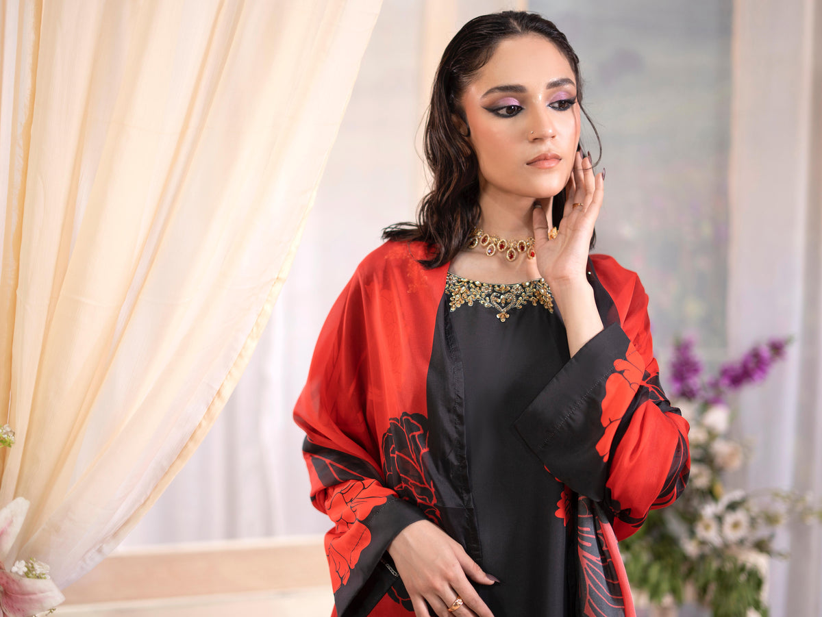 Neha 3pc Grip Silk Suits  By Raniya