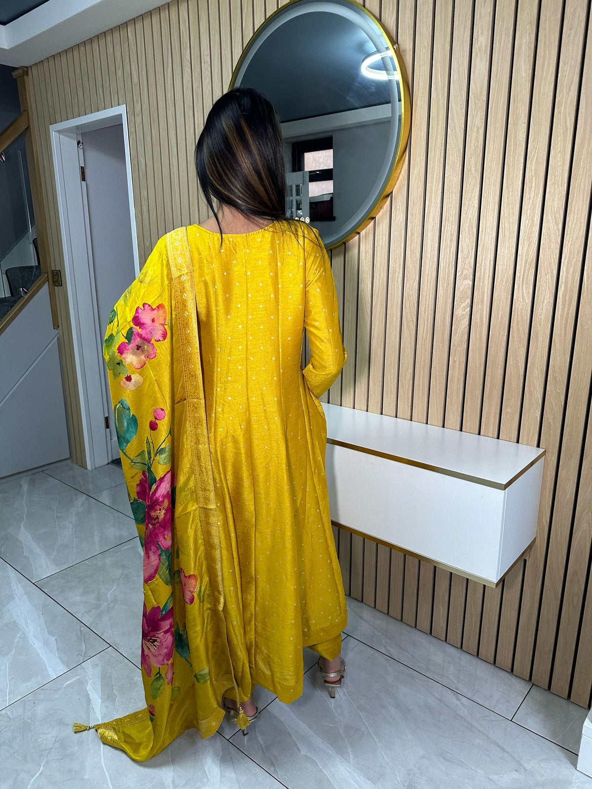 Jasmine 3pc Indian Silk Dress