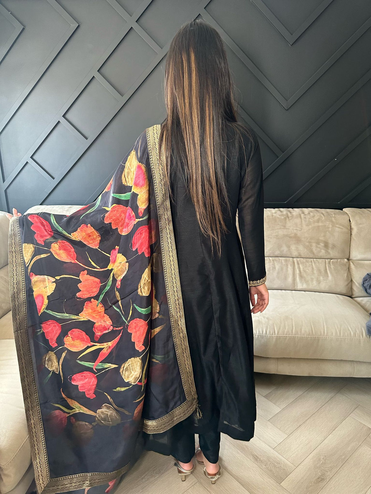 Jasmine 3pc Indian Silk Dress