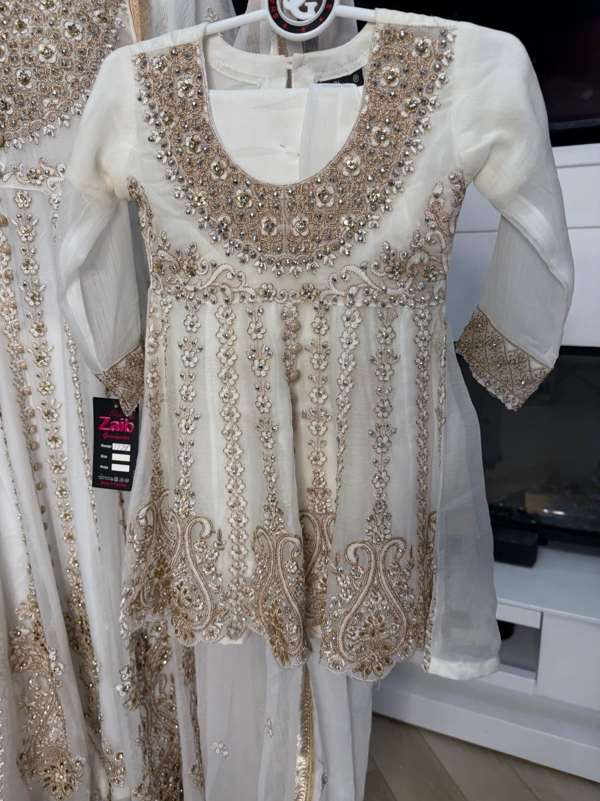 Felisha 3pc Mother & Daughter Frock