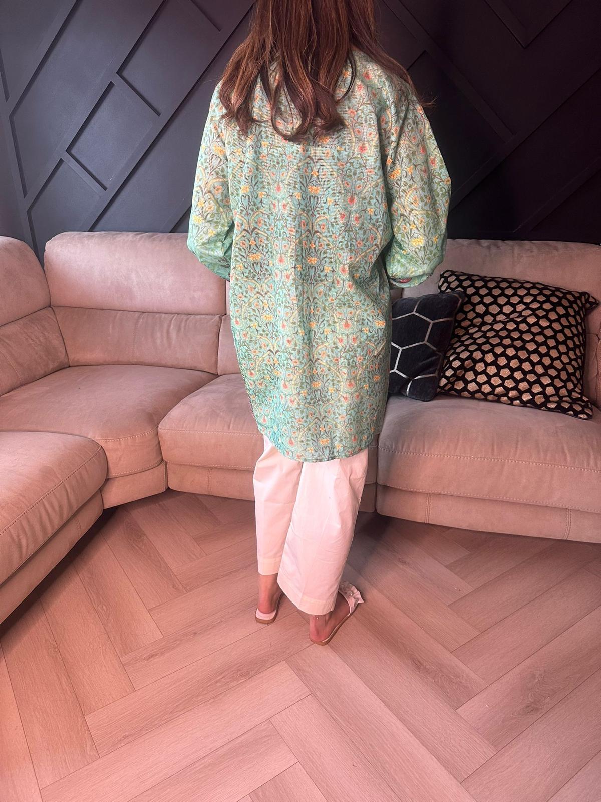 Sale Kurta - Green