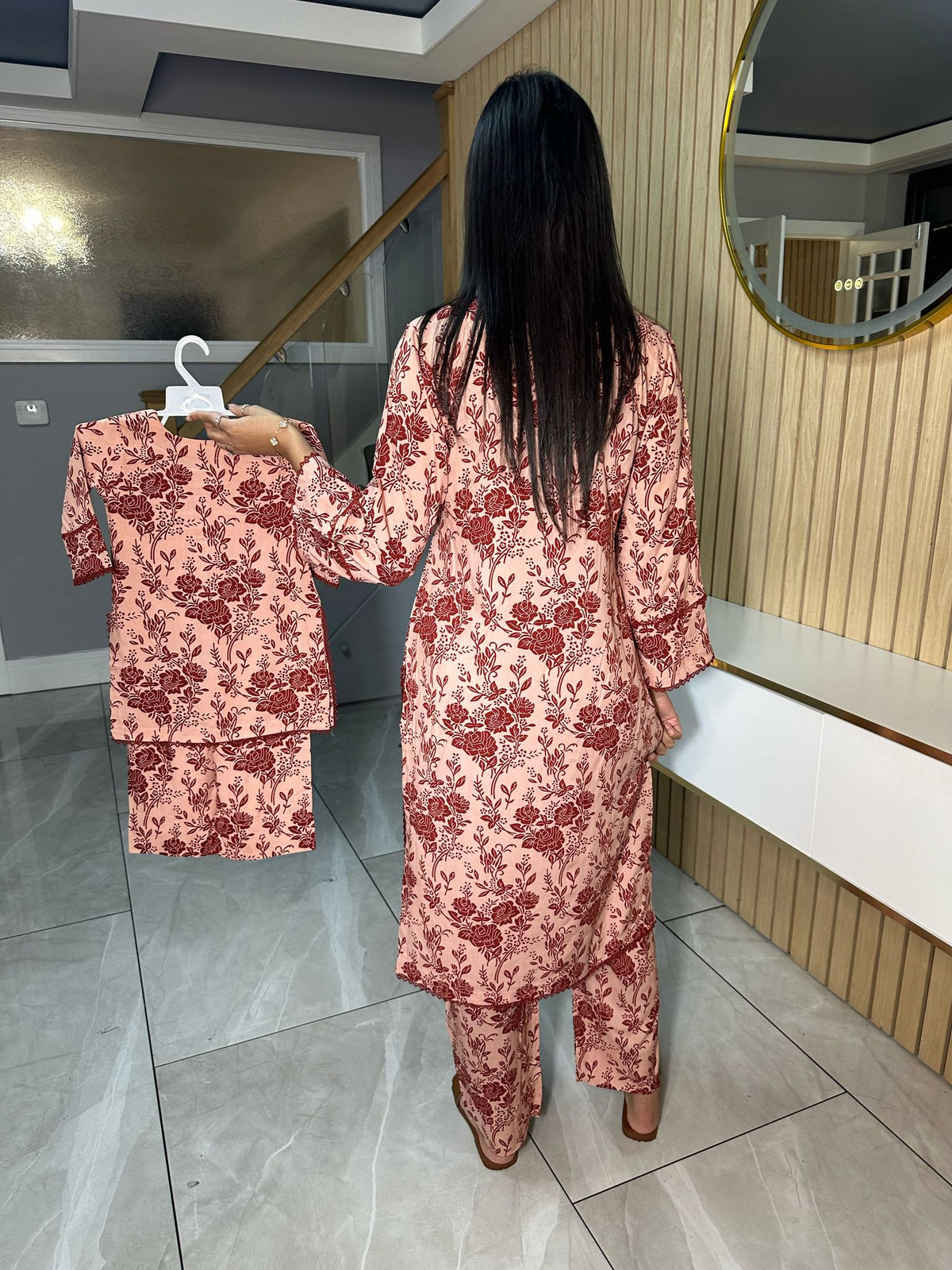 Anum 2pc Mother & Daughter Co-Ord D3-D3