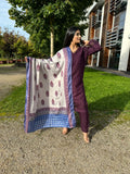 Taliha by Designer Raniya - Purple