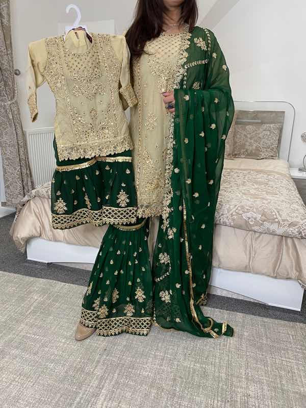 Sale Childrens Fancy 3pc Gharara