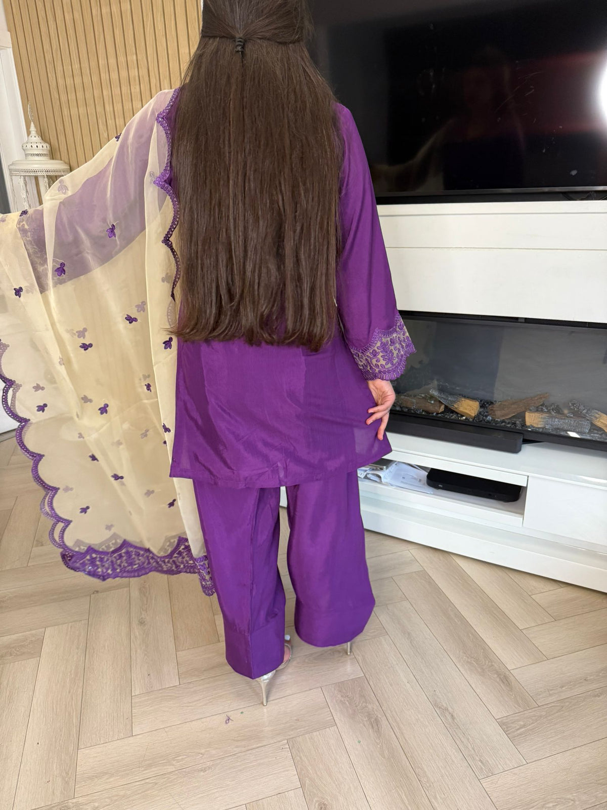 Zimal Farshi Silk Suits by Raniya.H
