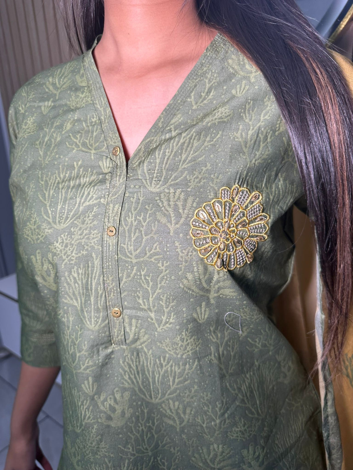 Yana 3pc Indian Cotton Kameez U2-E4/5