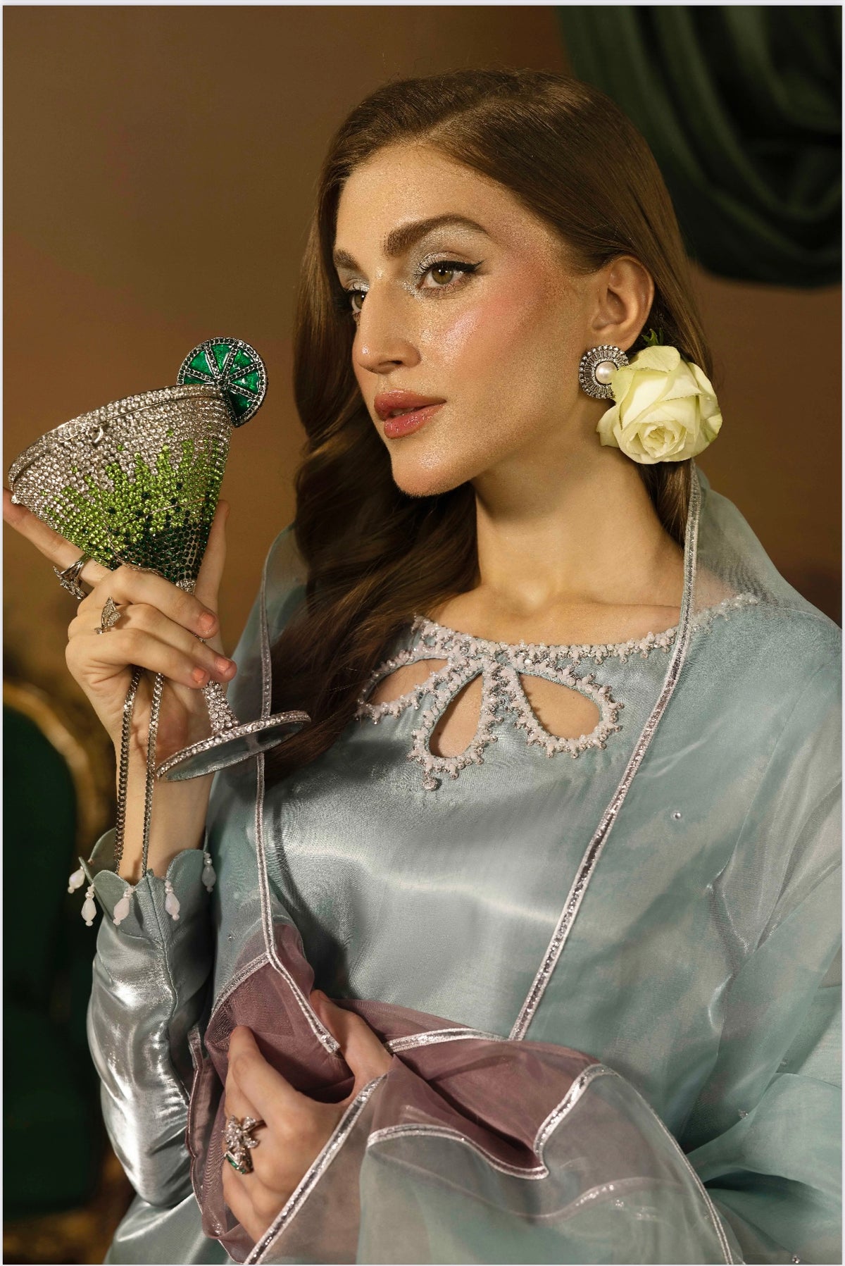 Designer By Ally’s 3pc Luxury Silk U3-E5