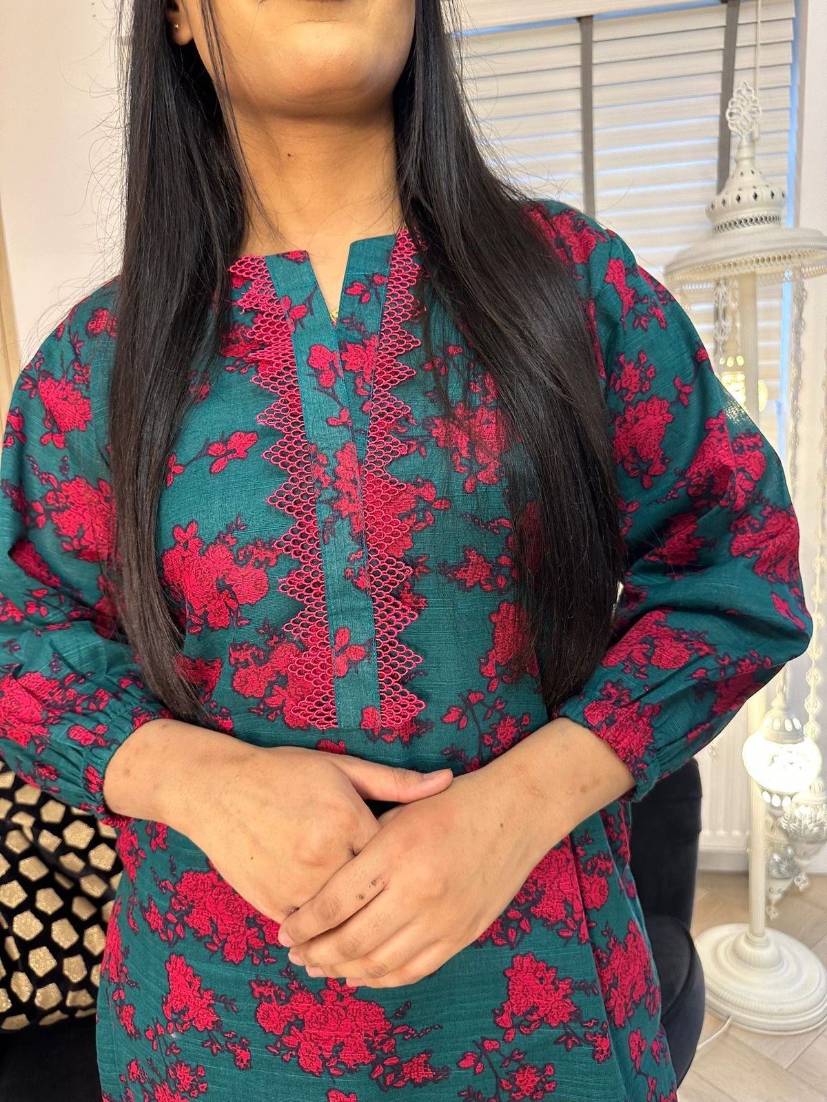 Mia 2pc Pocket Khaddar Co-ord