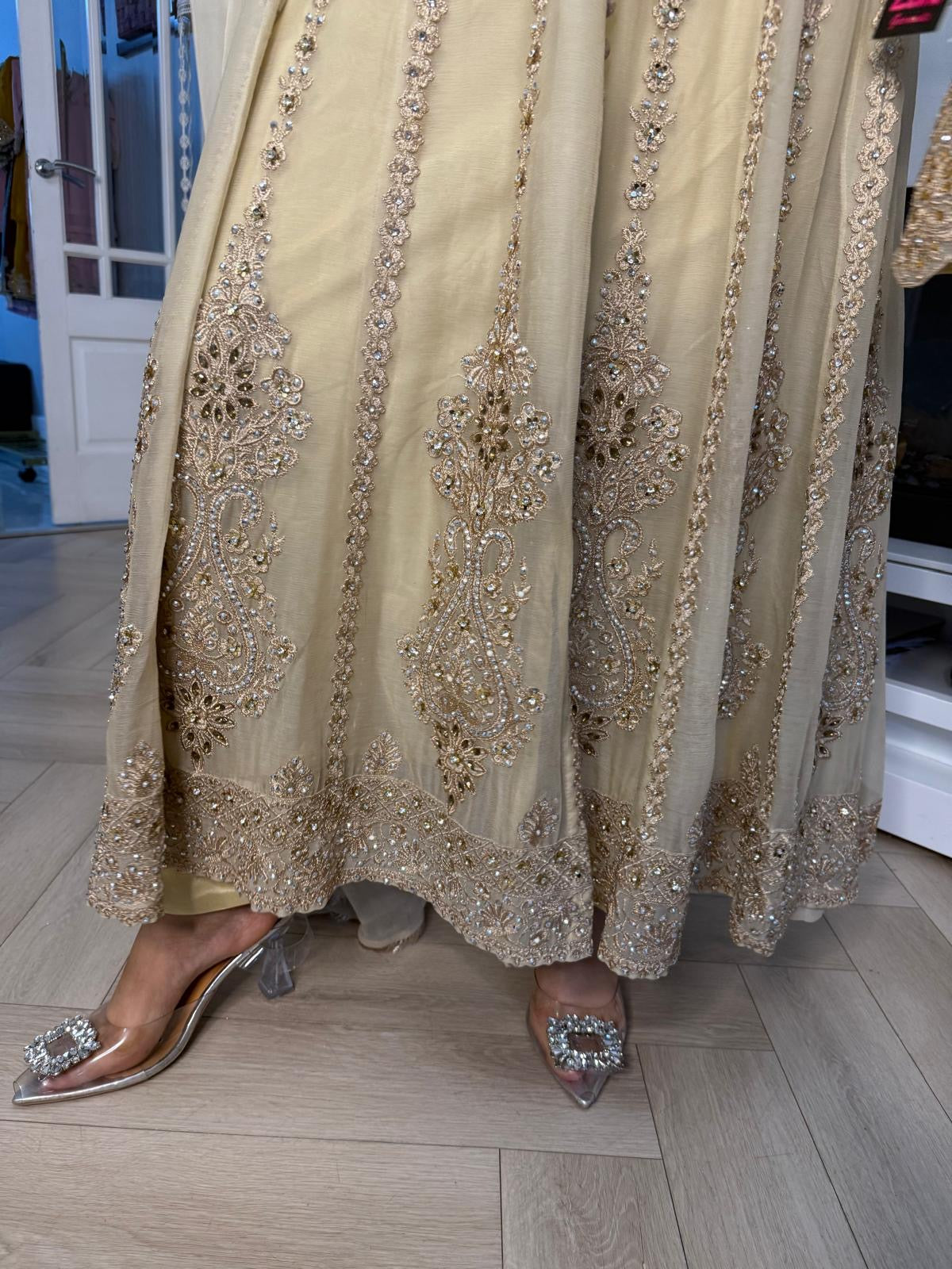 Felisha 3pc Mother & Daughter Frock