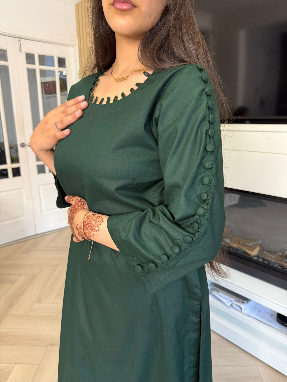 Bella Cotton Loop Neck 2pc Co-ord