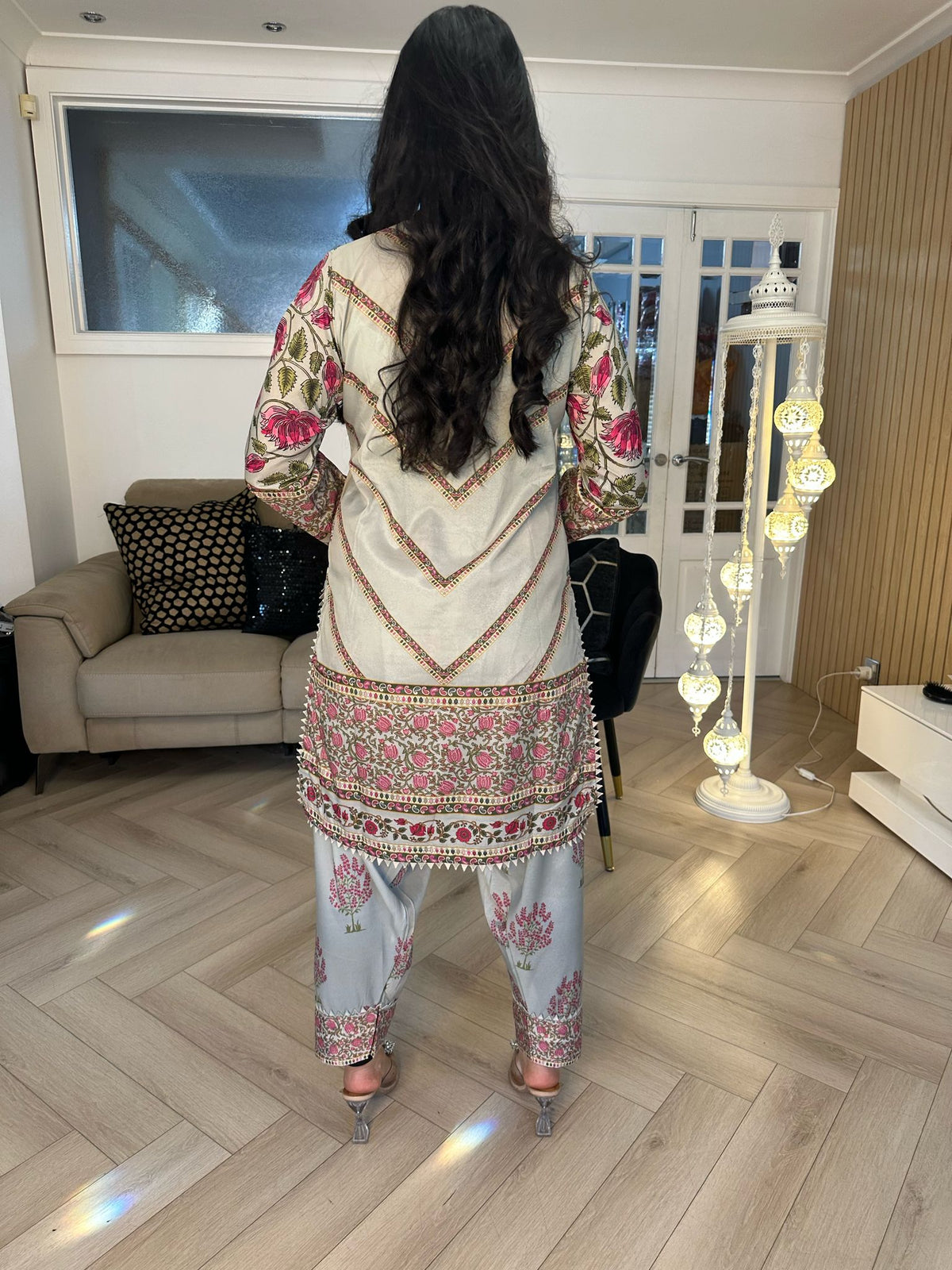 Designer By Ally’s Silk 2pc Co-Ord D1-C
