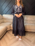 Sale Ethnic Kurta - Black Long Frock