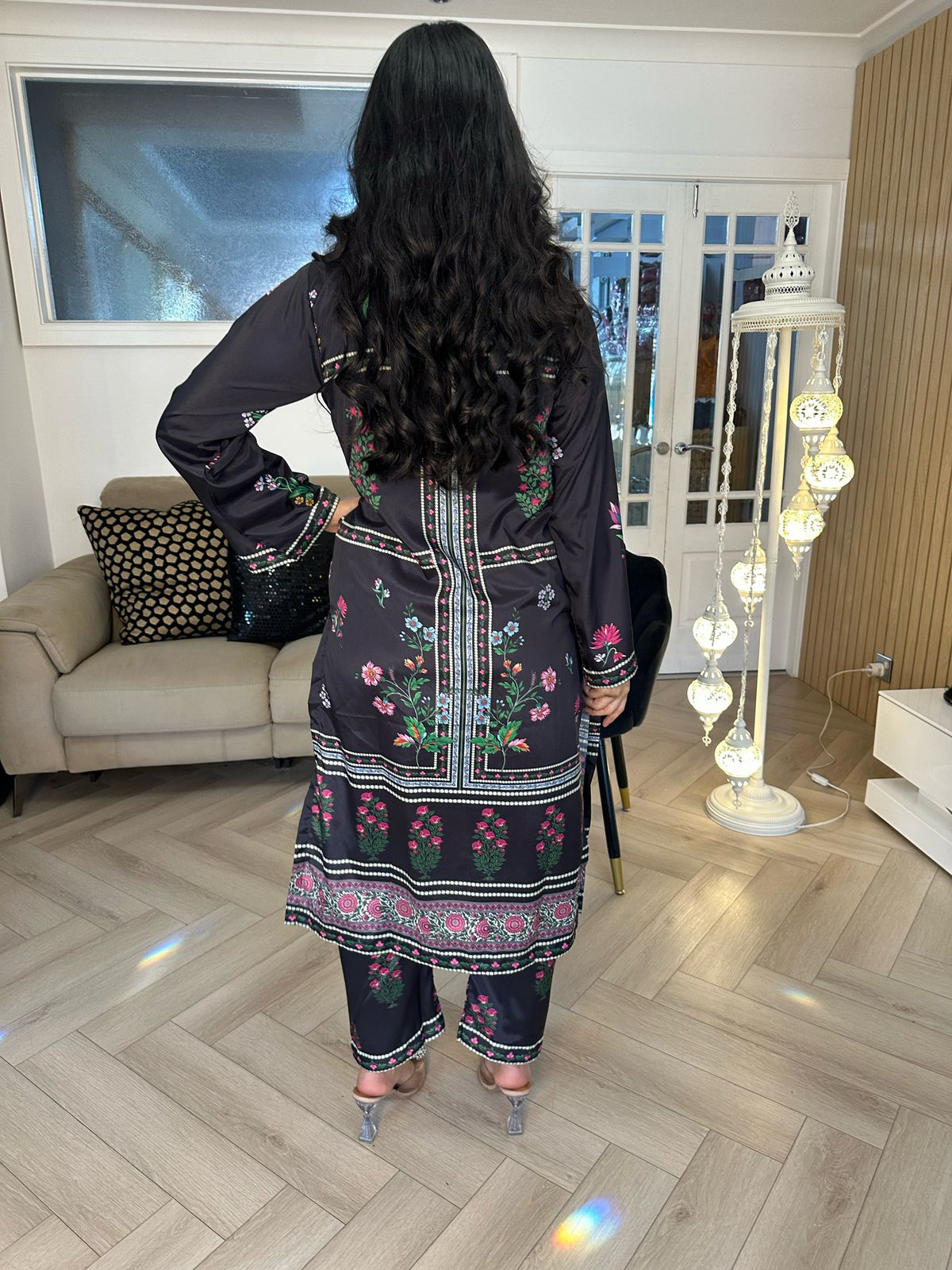 Designer By Ally’s Silk 2pc Co-Ord D1-C