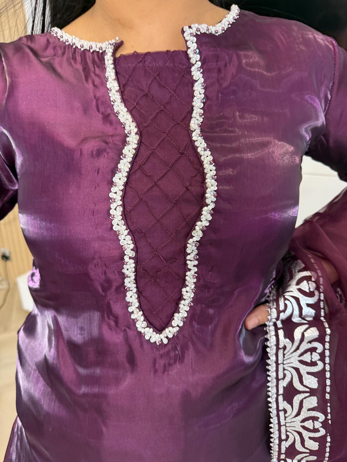Designer By Ally’s 3pc Luxury Silk U3-E5