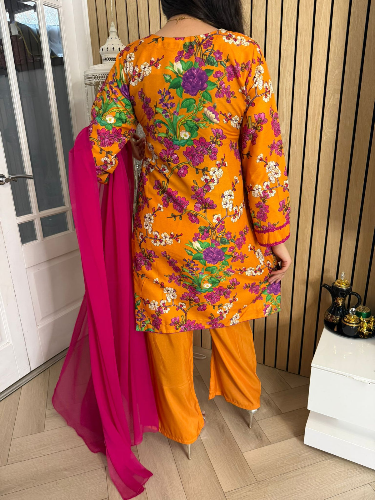 Nuha 3pc Floral Printed Suit
