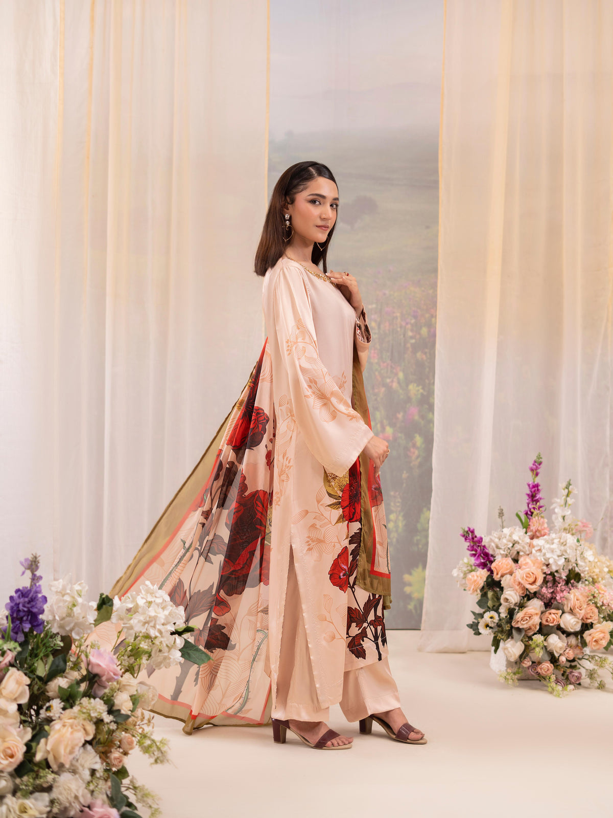 Neha 3pc Grip Silk Suits  By Raniya