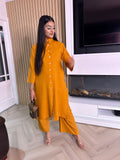 Mehak Co-ord - Mustard U1-A2