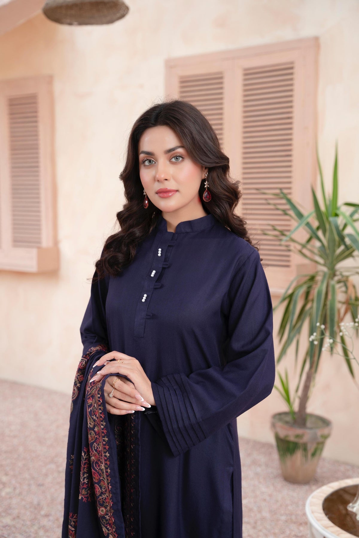 Designer By Raniya Noor Bano 3pc Dhannak Suit