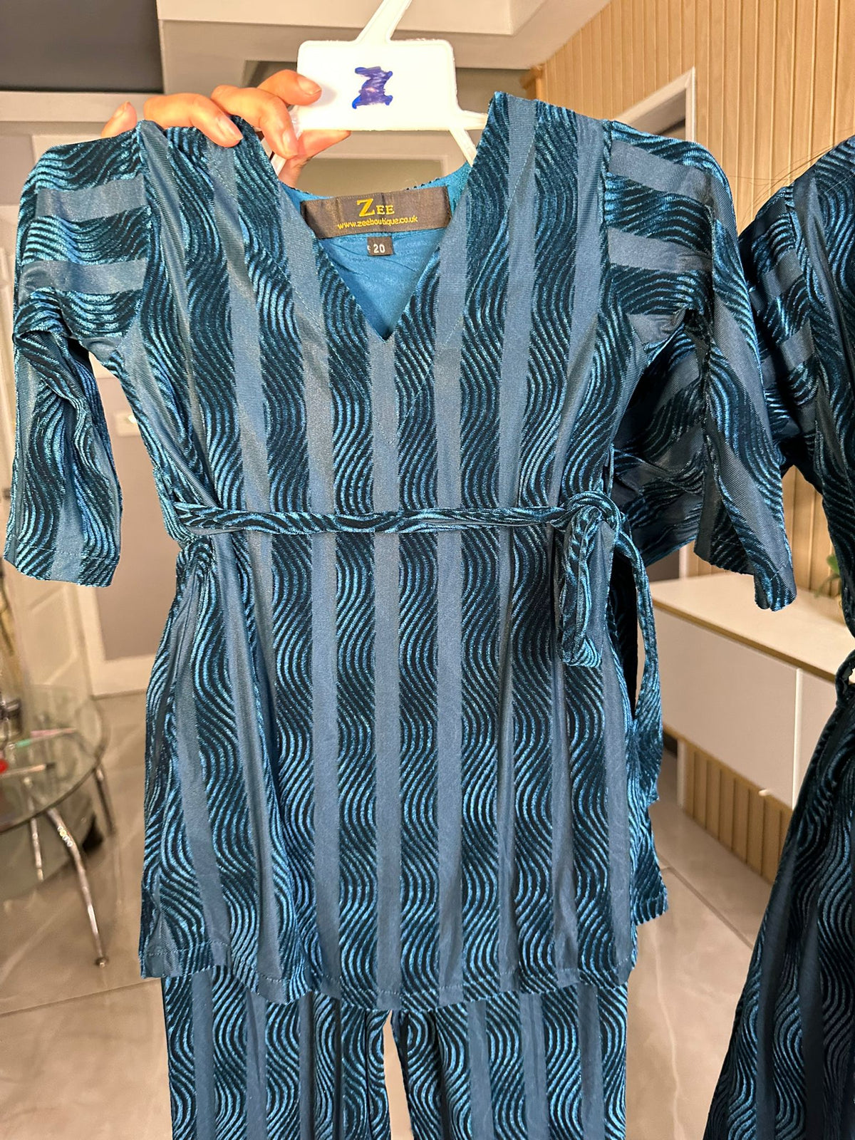 Palachi 2pc Mother & Daughter Co-Ord With Belt