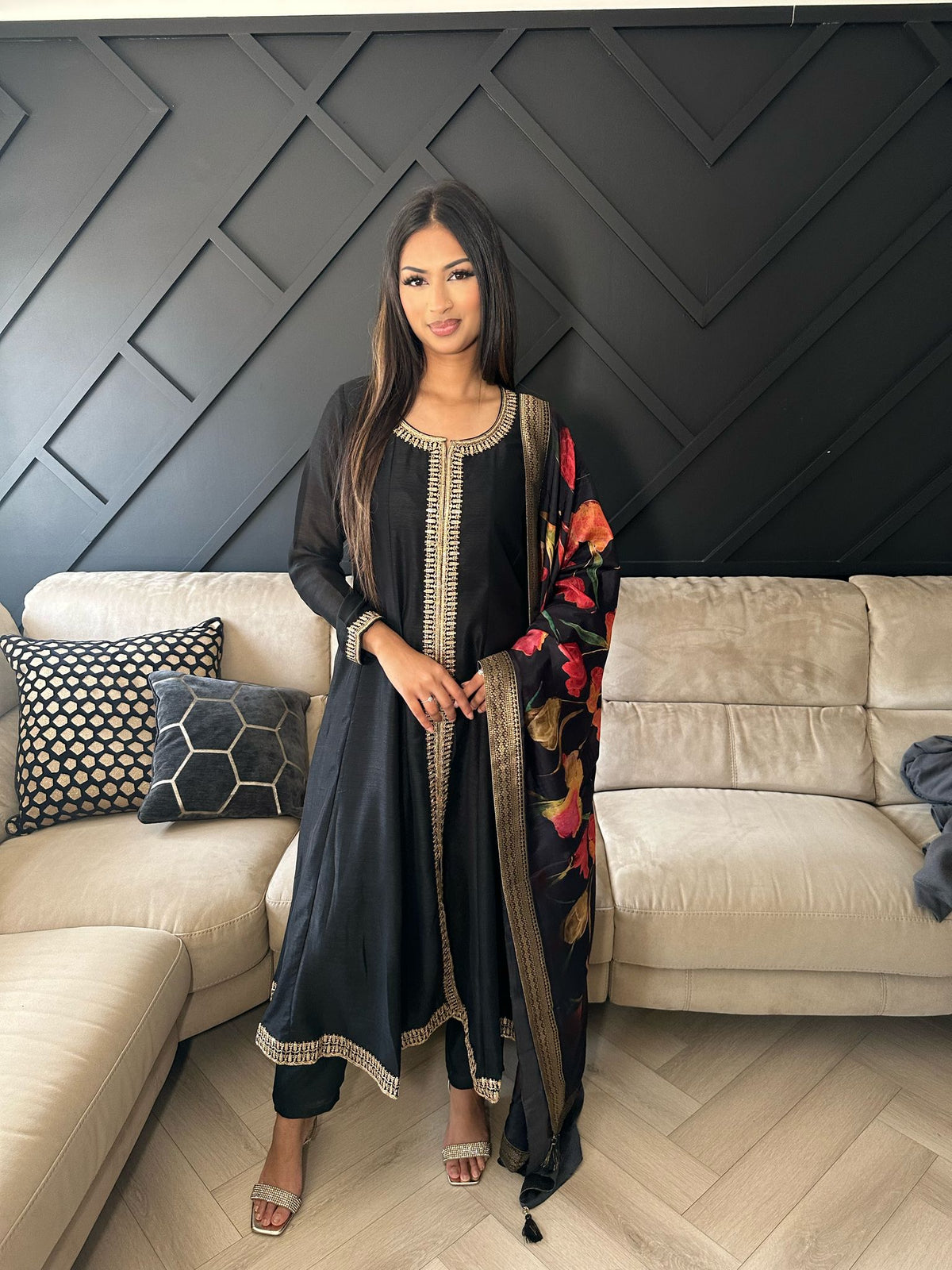 Jasmine 3pc Indian Silk Dress