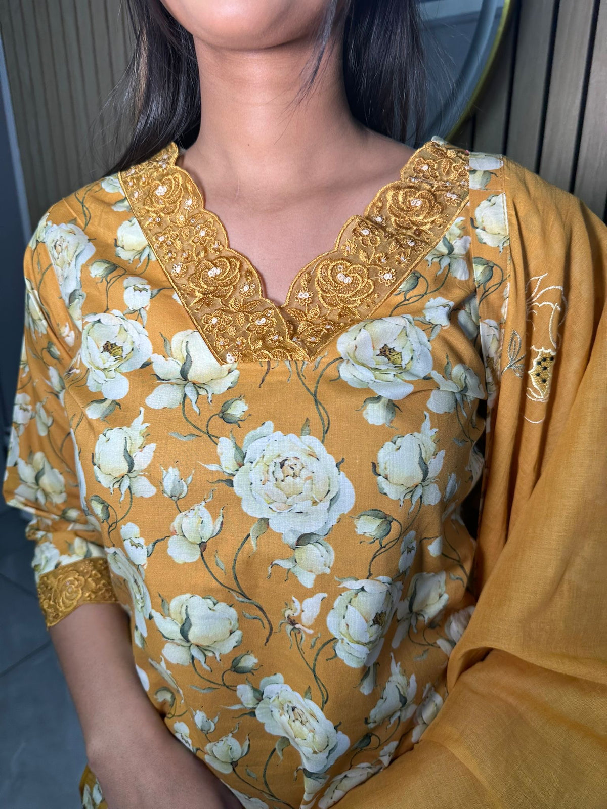 Yana 3pc Indian Cotton Kameez U2-E4/5
