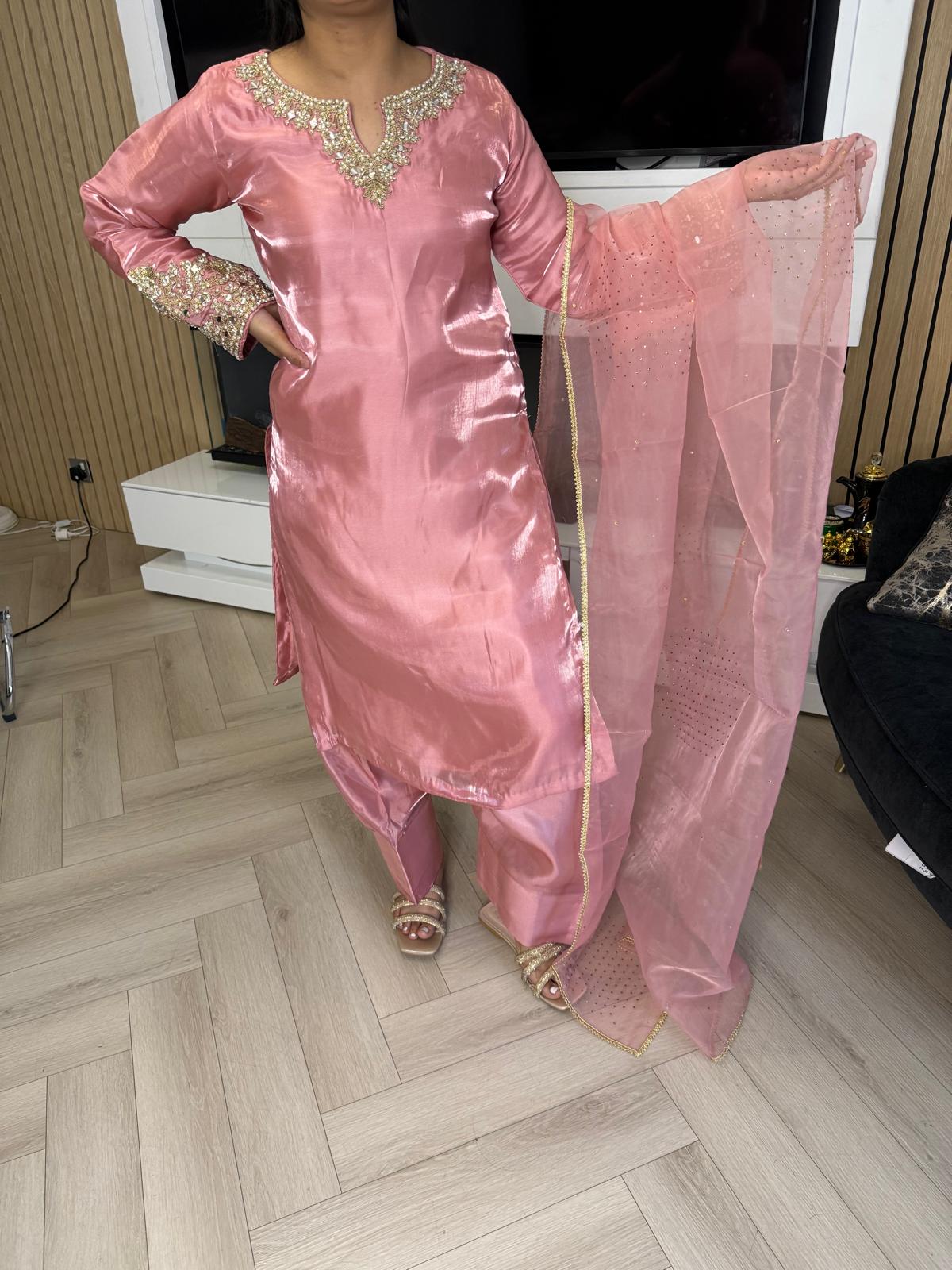 Designer By Ally’s 3pc Luxury Silk U3-E5