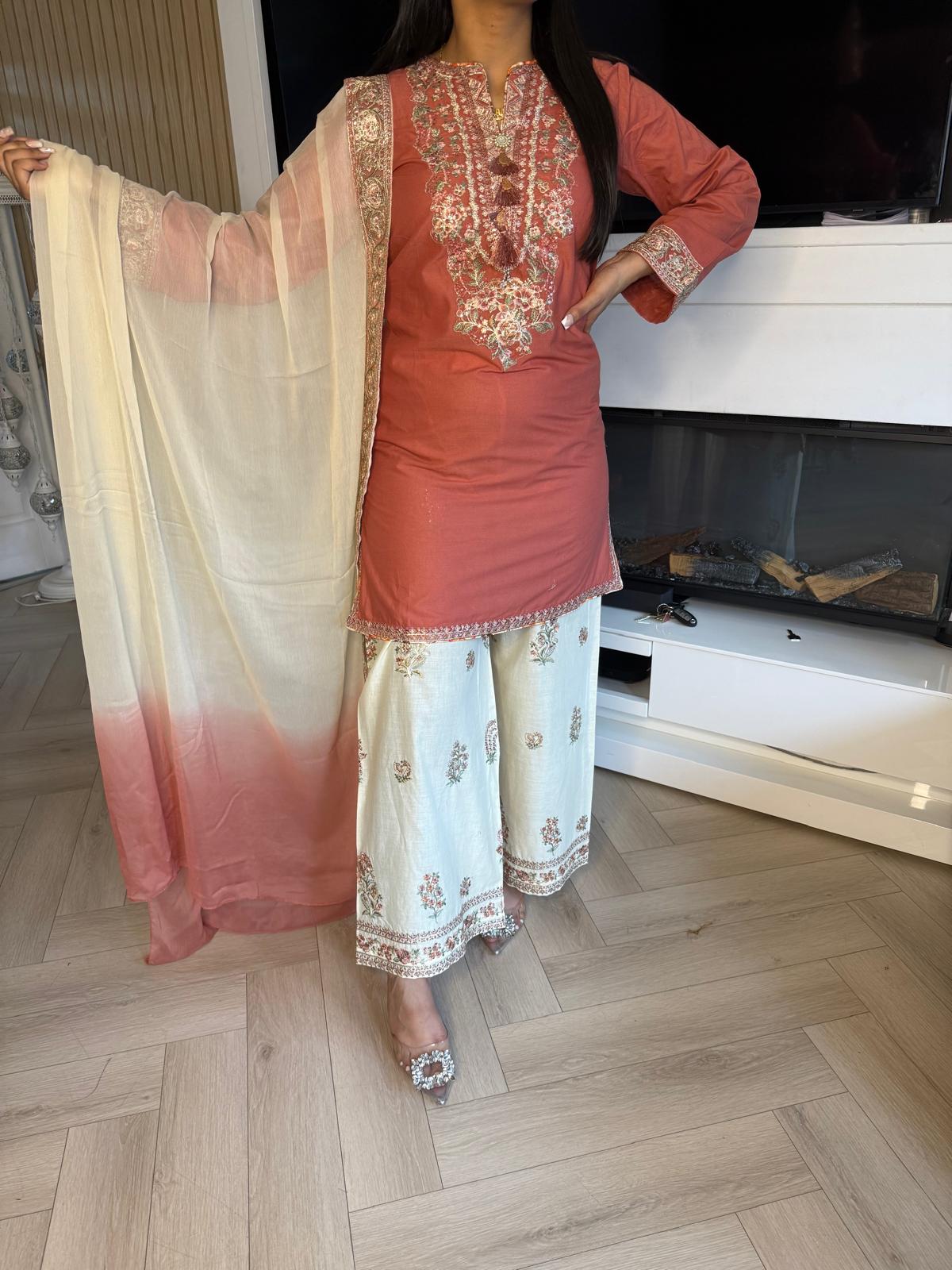 Gulnaar 3pc Summer Suits by Heera