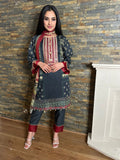 Naina Lawn Collection by Raniya  - Navy U1-B5