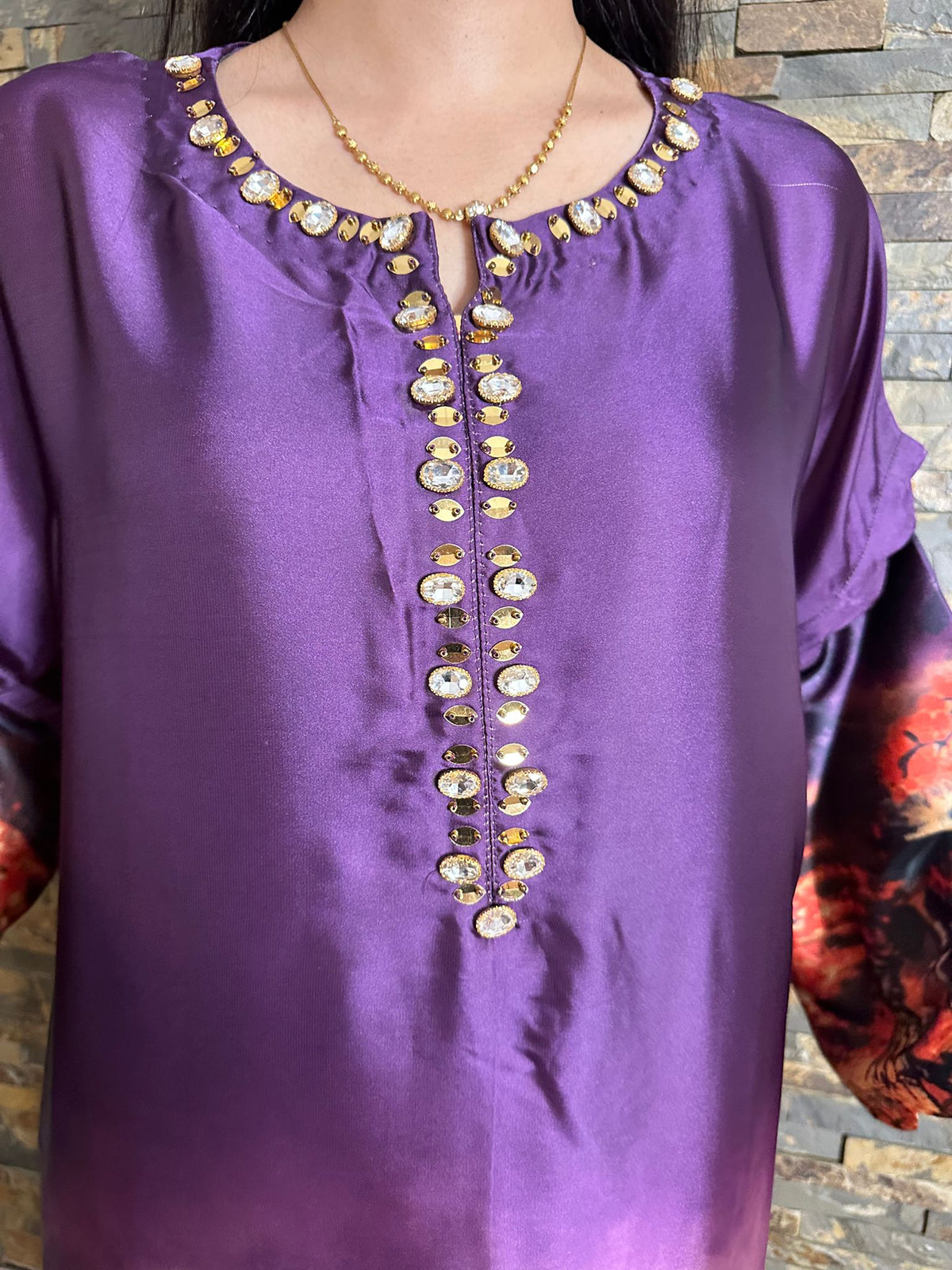 Luxury Silk by Raniya - Purple