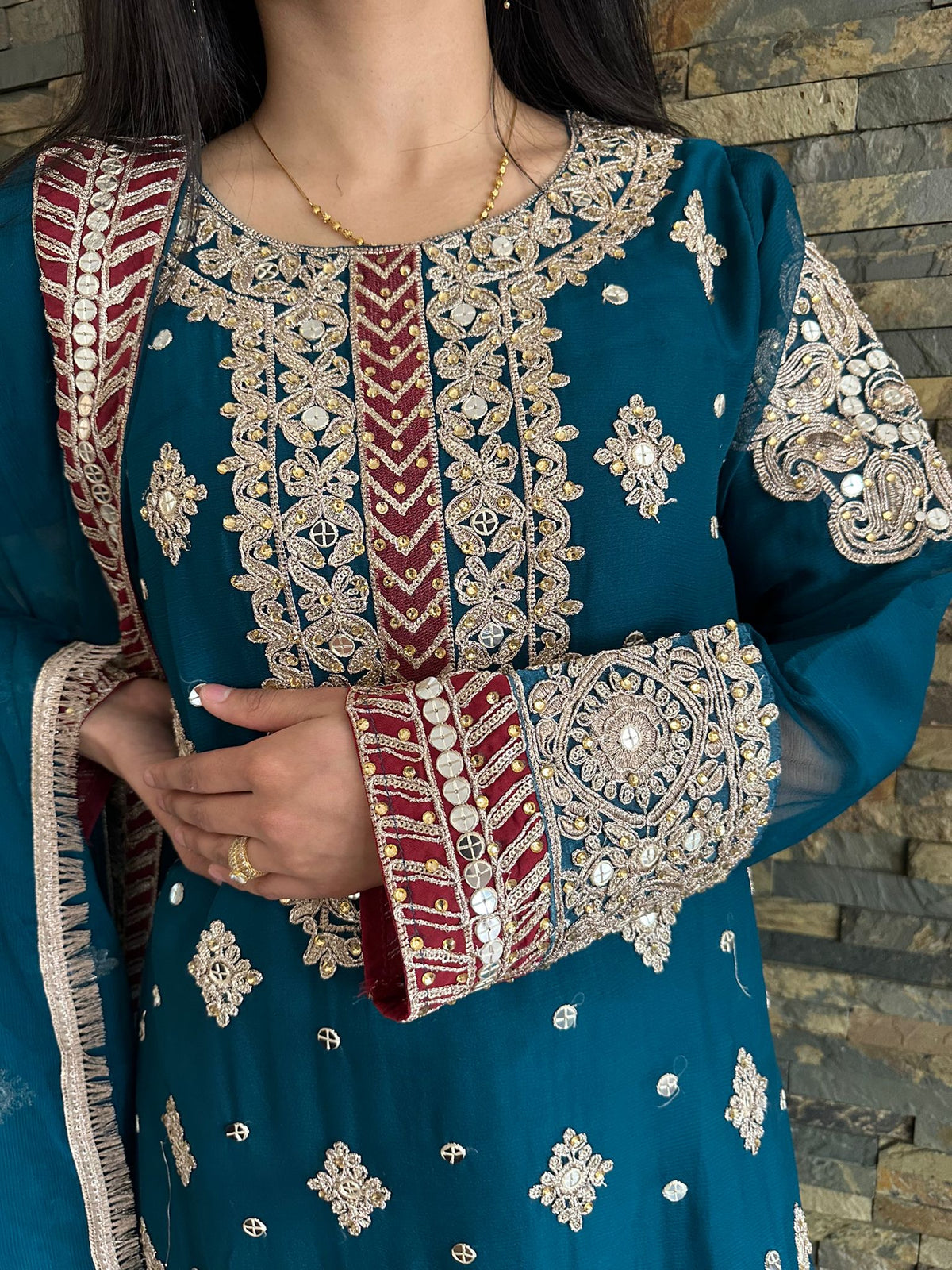 Najma- Teal U3-F1