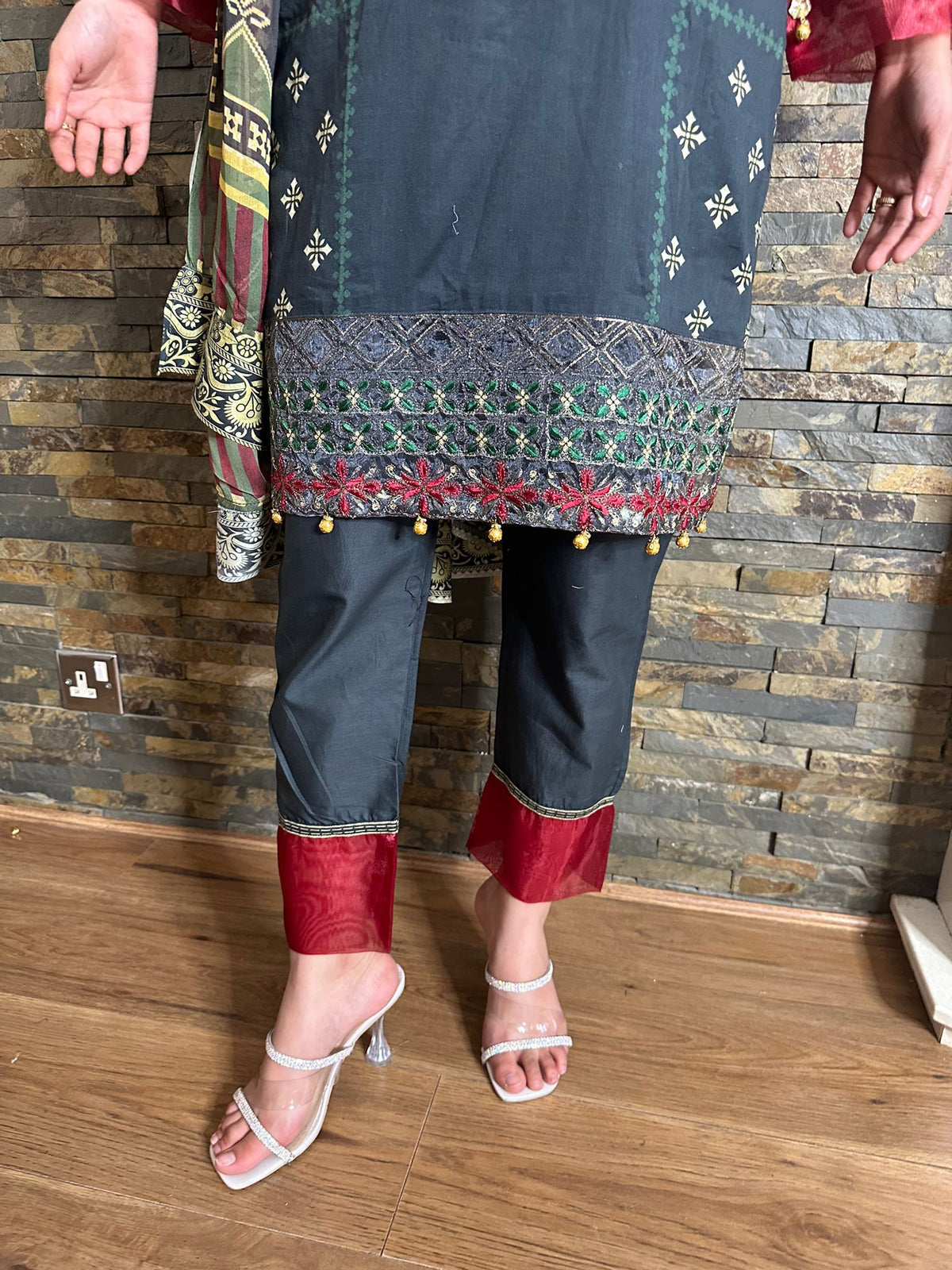 Naina Lawn Collection by Raniya  - Navy