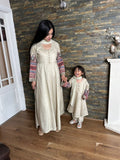 Zunaira M&D Suits - Beige D3-A2