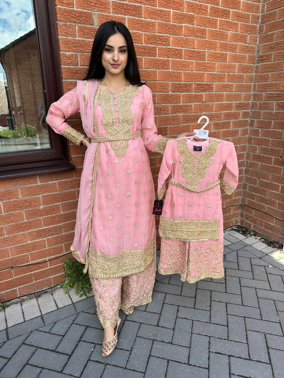 Sumaya M&D Suits - Pink